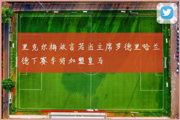 里克尔梅放言若当主席罗德里哈兰德下赛季将加盟皇马